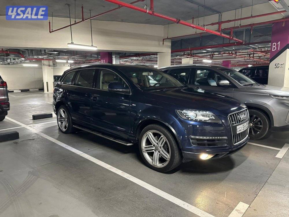 اودي Q7 وكالة الكويت S Line موديل2015 - الدرجة الاولى اعلى فئه2