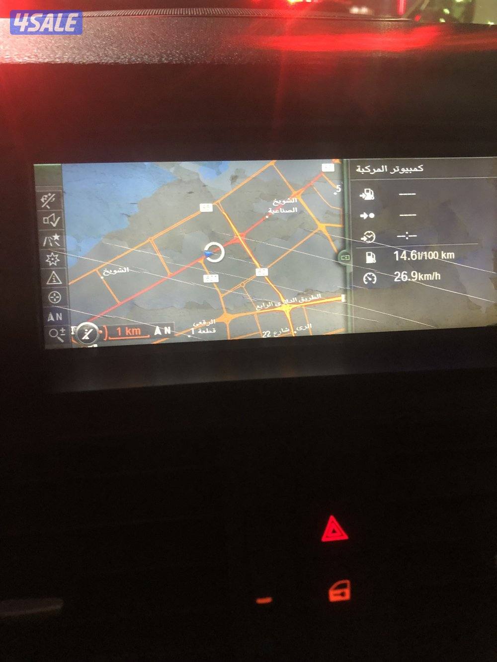 مالك اول ماشي 91 الف سرفيس الغانم بحالة نادرة اللون اسود ملكي من داخل10