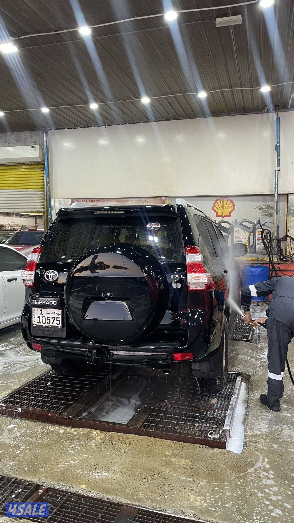 برادو موديل 2014 ماشي ١٧٤٠٠ شرط الفحص قير مكينة شاصي txl0