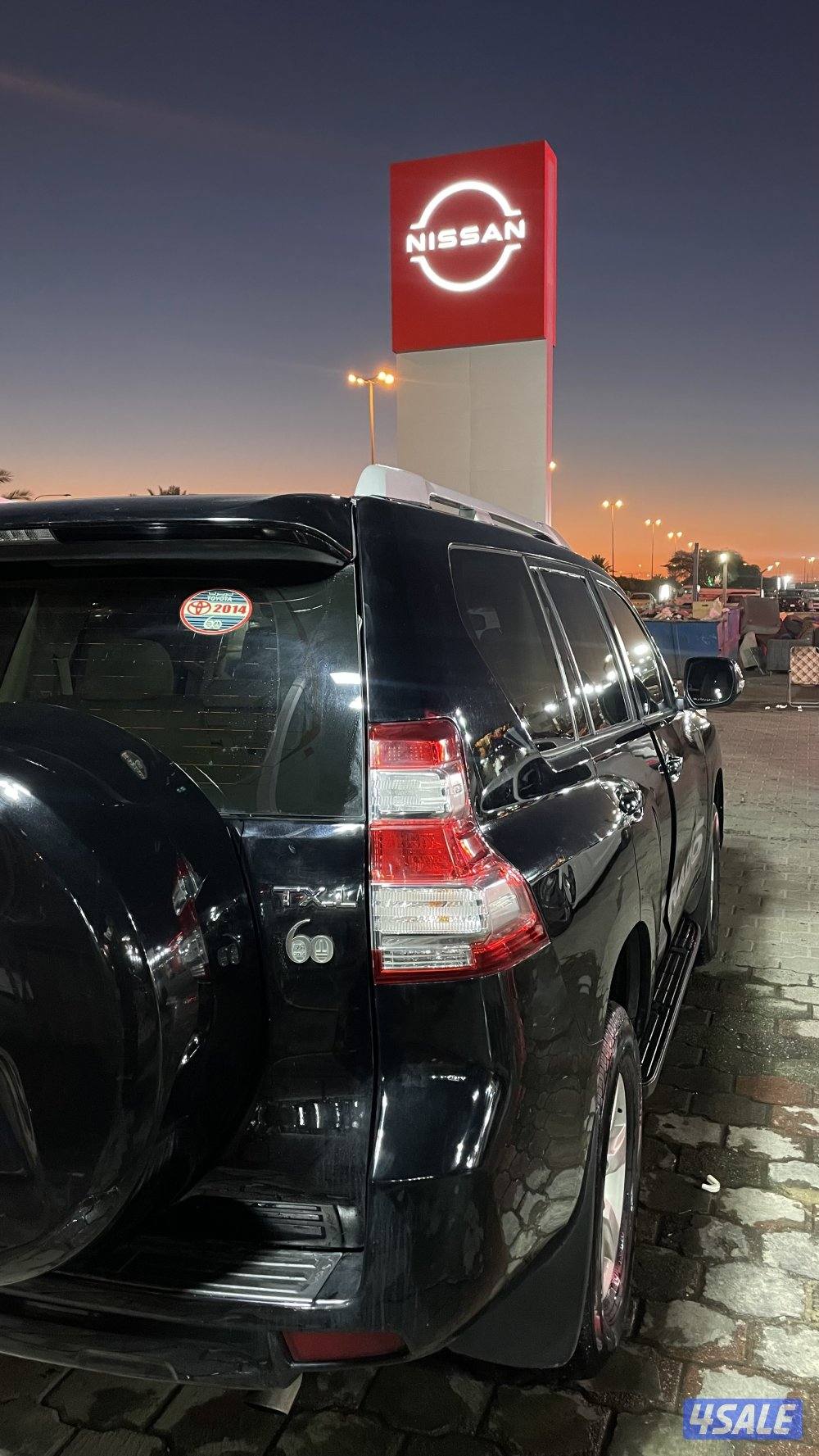 برادو موديل 2014 ماشي ١٧٤٠٠ شرط الفحص قير مكينة شاصي txl1