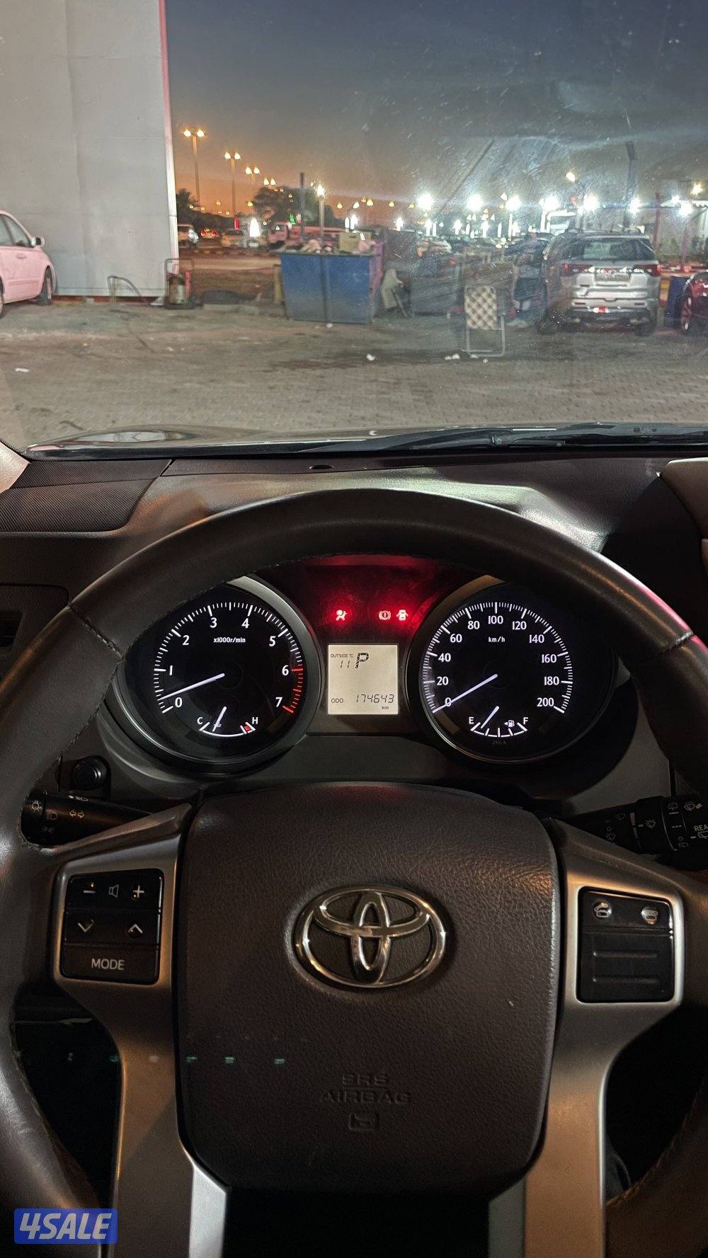 برادو موديل 2014 ماشي ١٧٤٠٠ شرط الفحص قير مكينة شاصي txl8