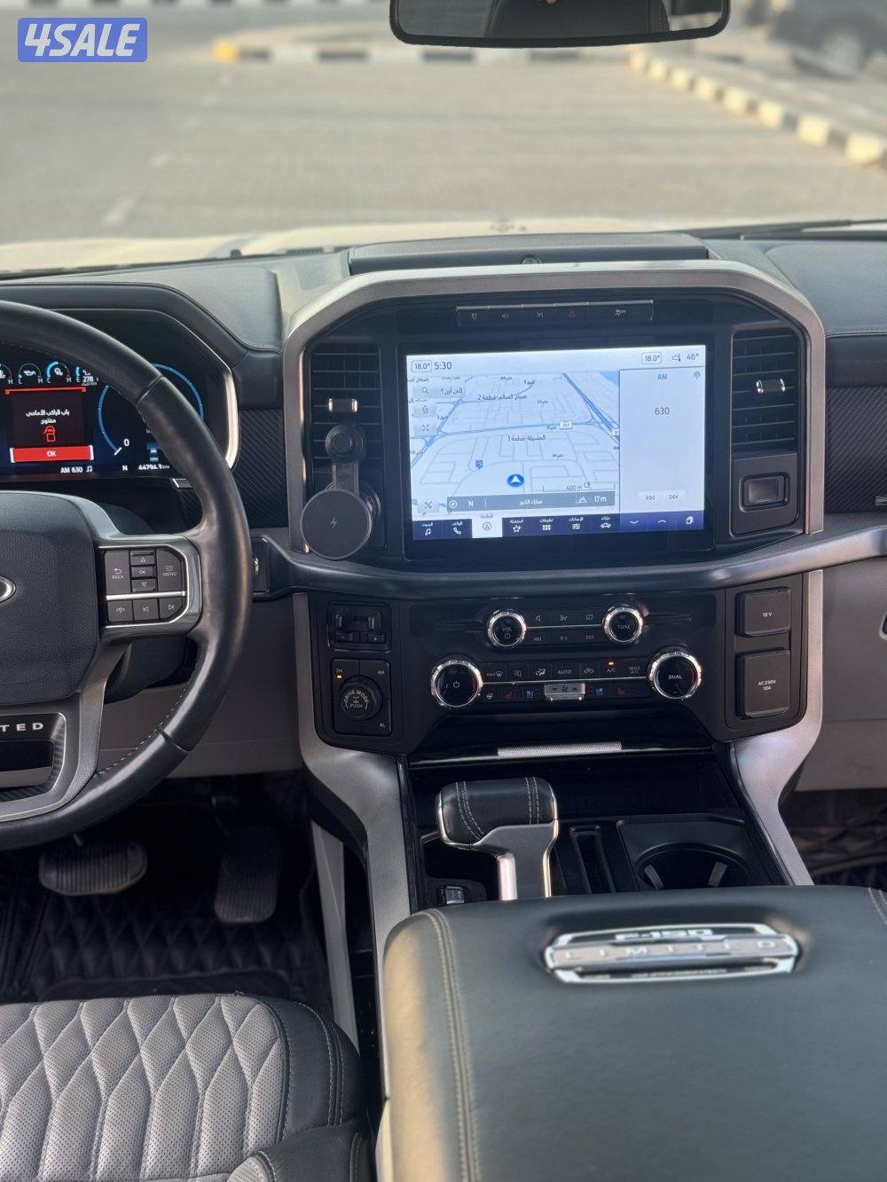 للبيع فورد لميتدد اعلى فئه بالوكاله موصفات اكثر من الرابتر وعداد ٤٥الف9