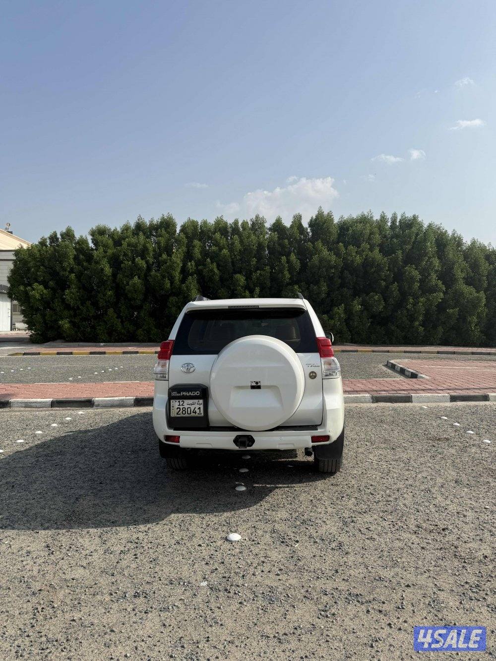 برادو ابيض 20130