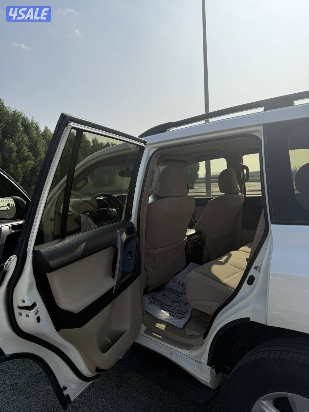 برادو ابيض 20135