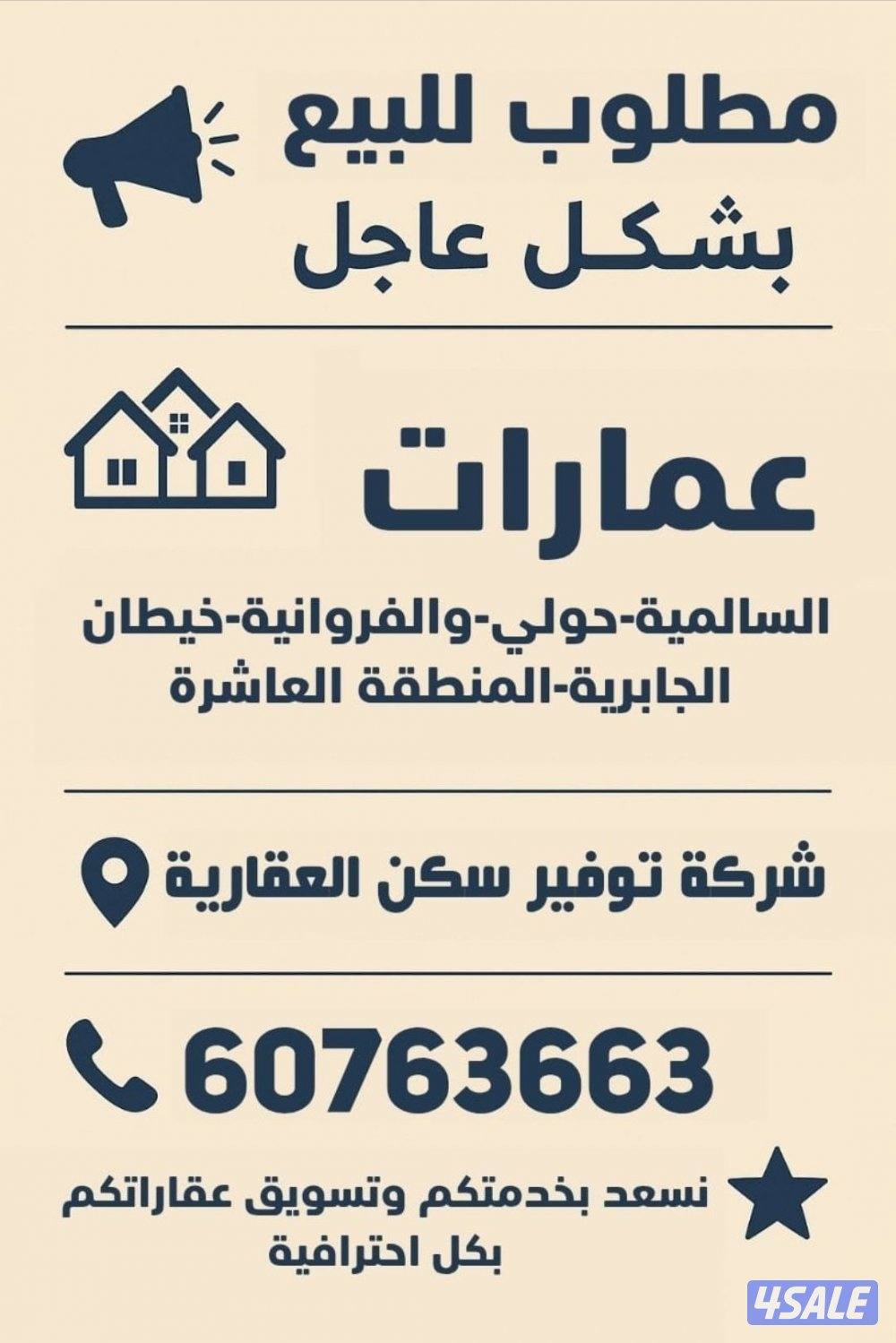 للبيع ارض فى النزهة0