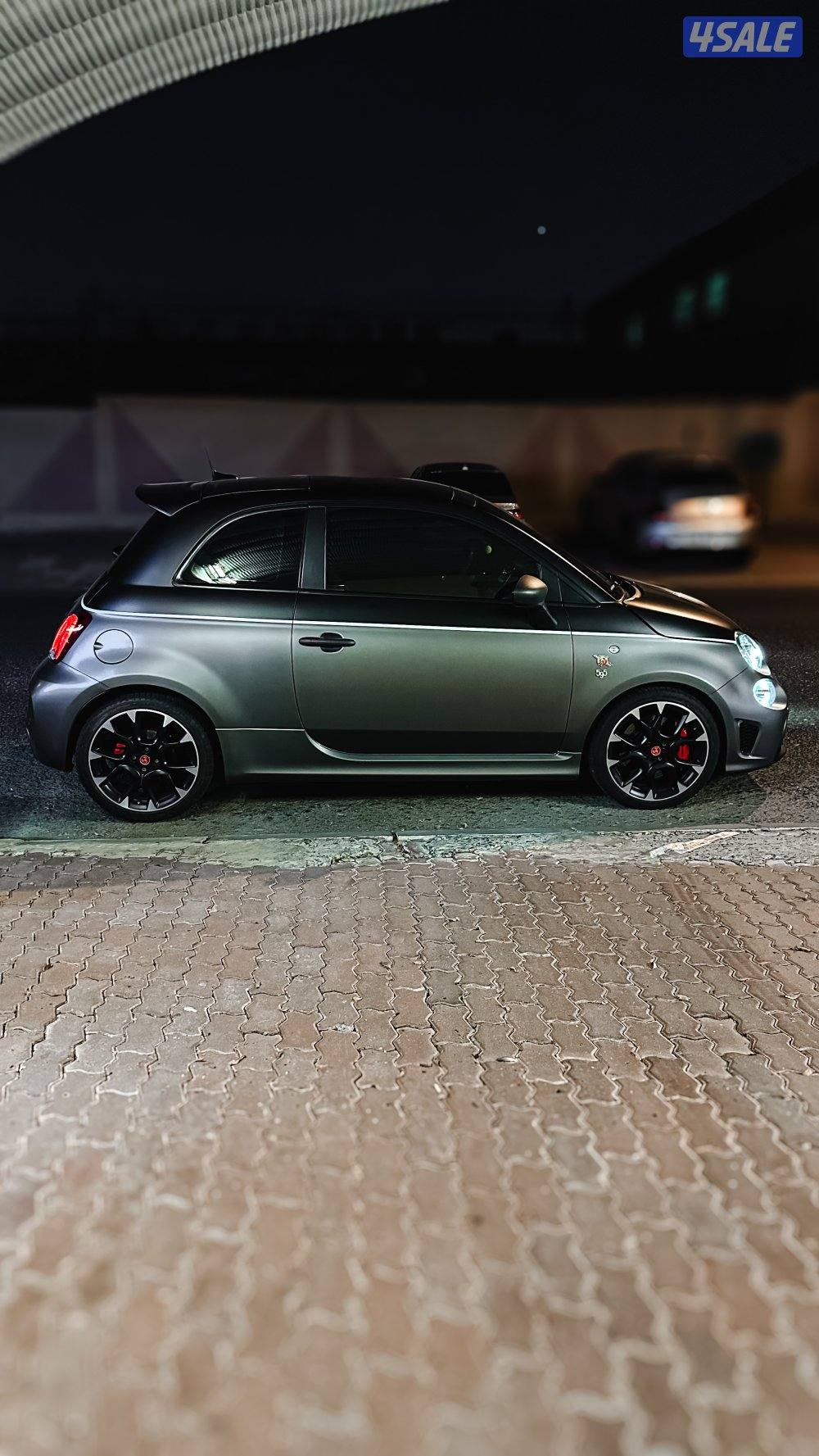 بيعة سريعة ابارث لونين اسود ورمادي عليها حماية مطفية ماشية 23 الف1