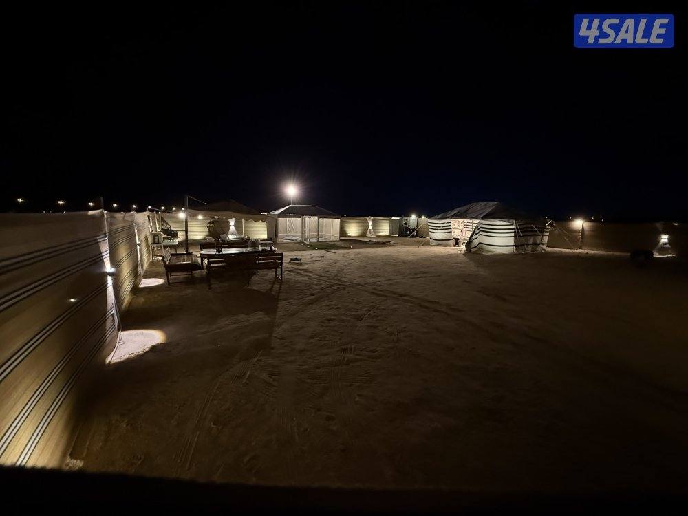 كشته مرتبه تتكون من خيمتين وقعده مقابل مخفر جبد3