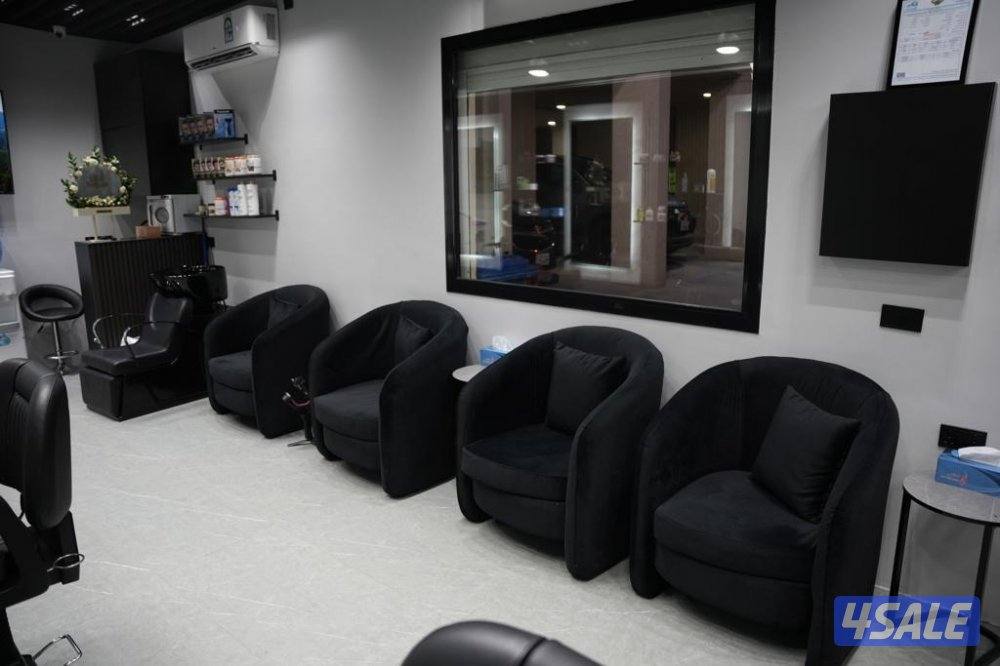 للبيع صالون رجالي0