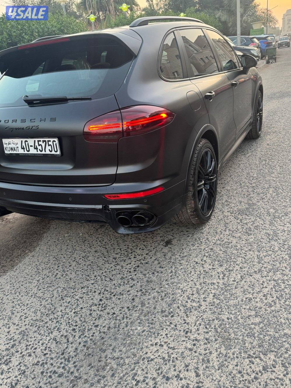 للبيع بورش كايين Gts ماشيه 70 الف3