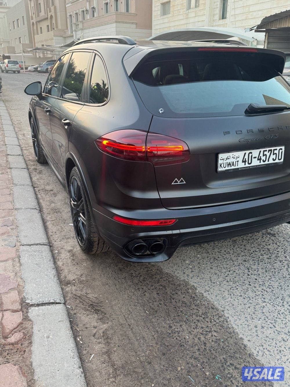 للبيع بورش كايين Gts ماشيه 70 الف4