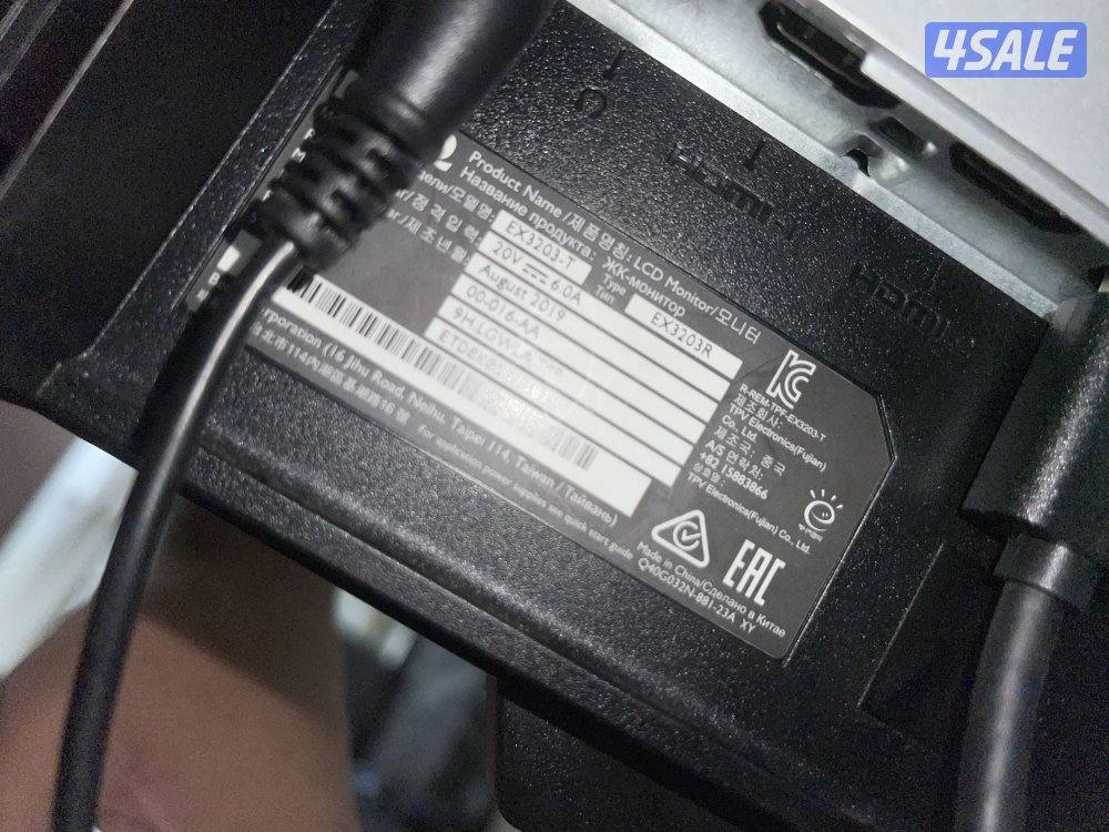 شاشه BenQ EX3203R 2k 144Hz و 4k 60Hz1