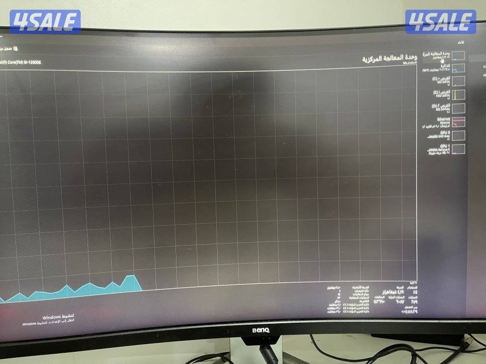 بي سي قوي 4080 16 gg و معالج i9 13900k8