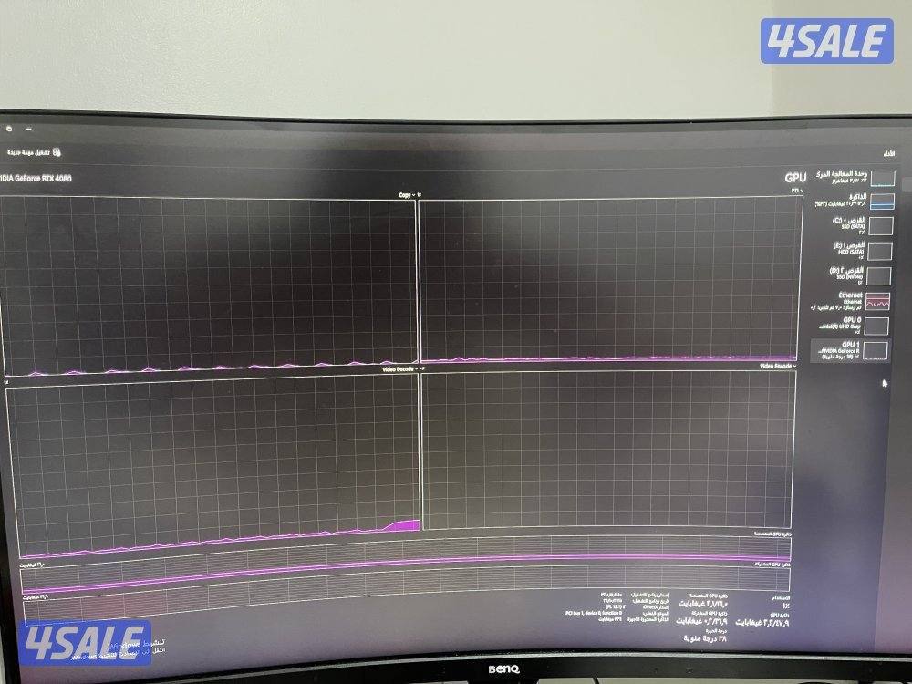 بي سي قوي 4080 16 gg و معالج i9 13900k13