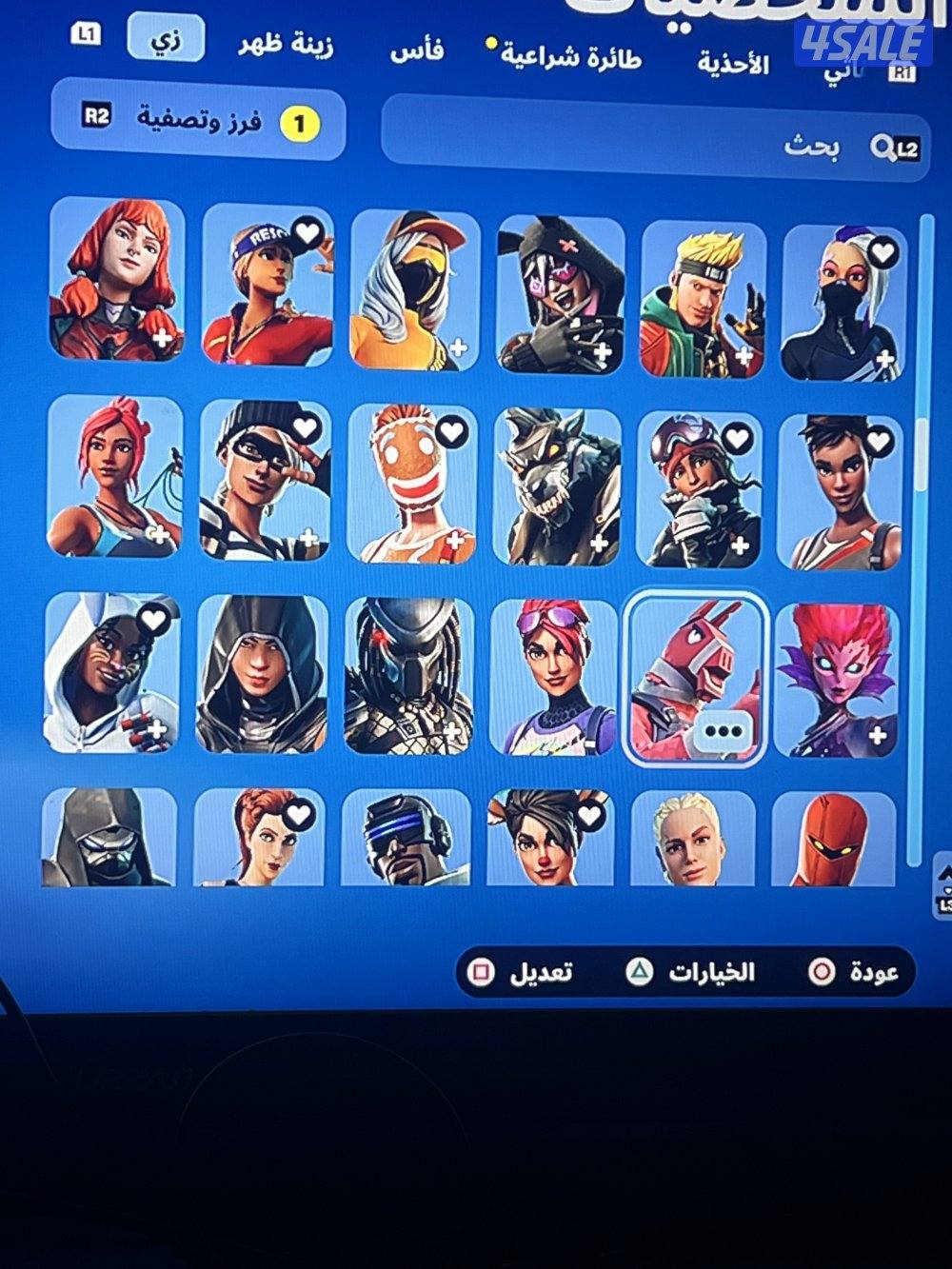 حساب فورتنايت نادر جدا من السيزون الرابع متعوب عليه9