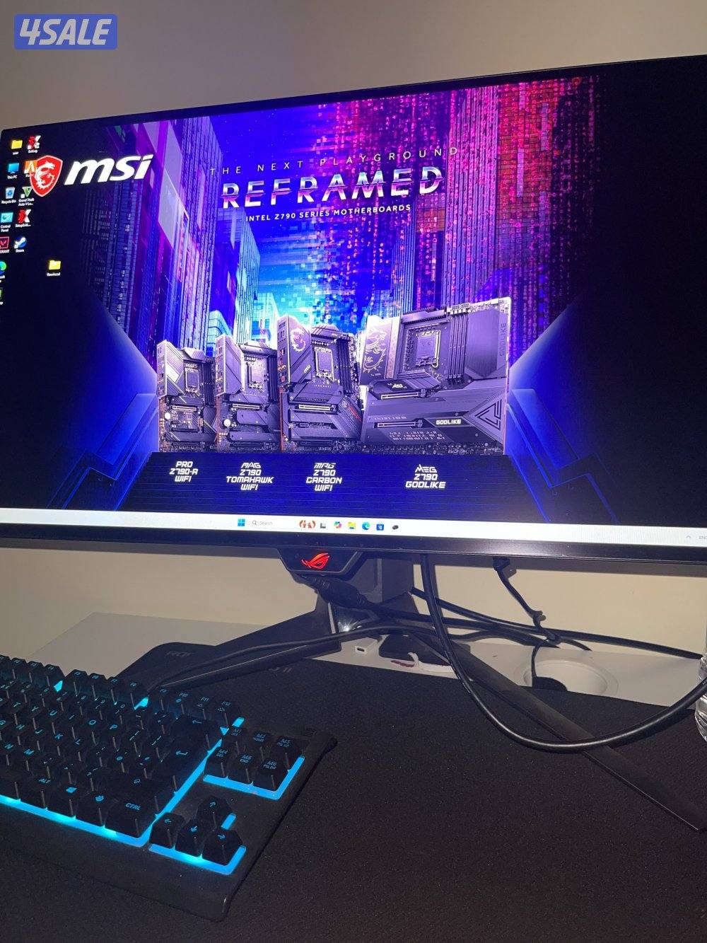 Rtx5070 مع شاشة1