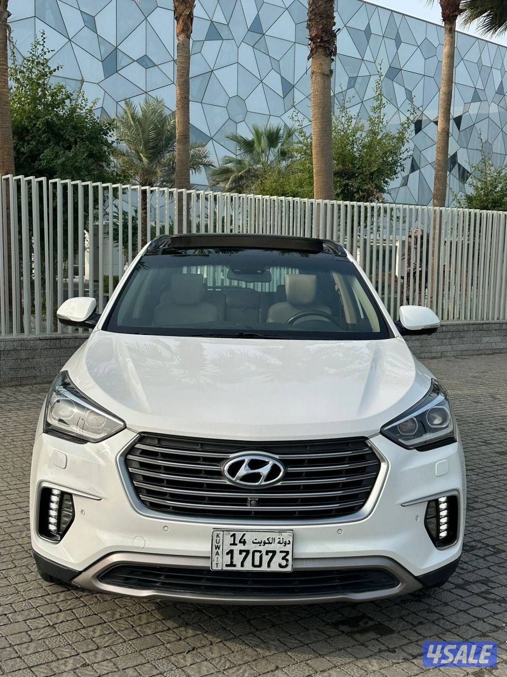 هيونداي جراند سنتافي 2017 صبغ وكالة1