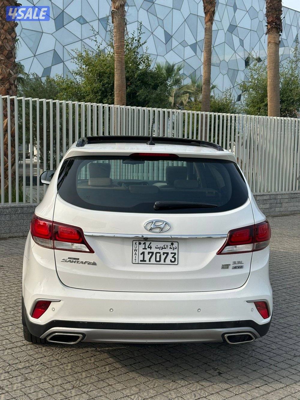 هيونداي جراند سنتافي 2017 صبغ وكالة4