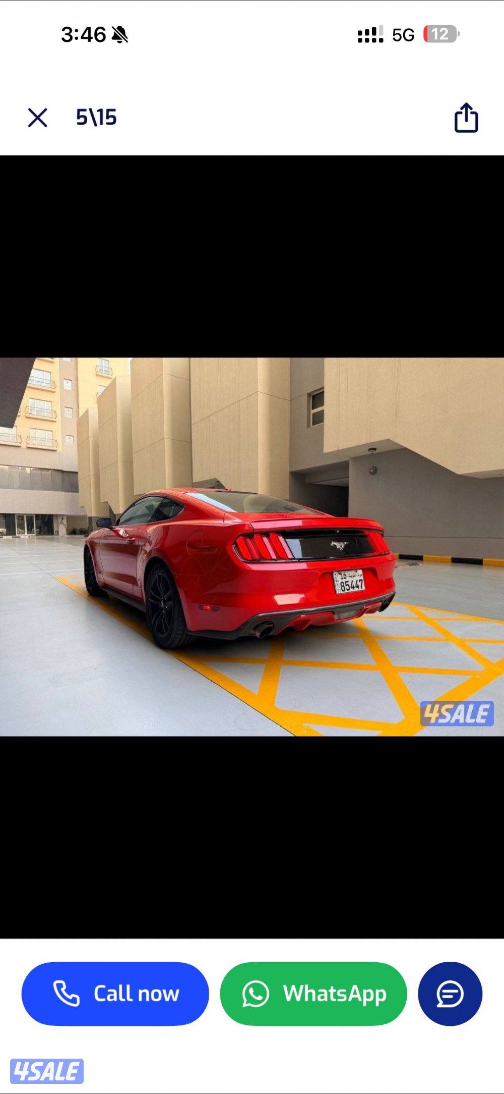 Ford mustang ecoboost 20153