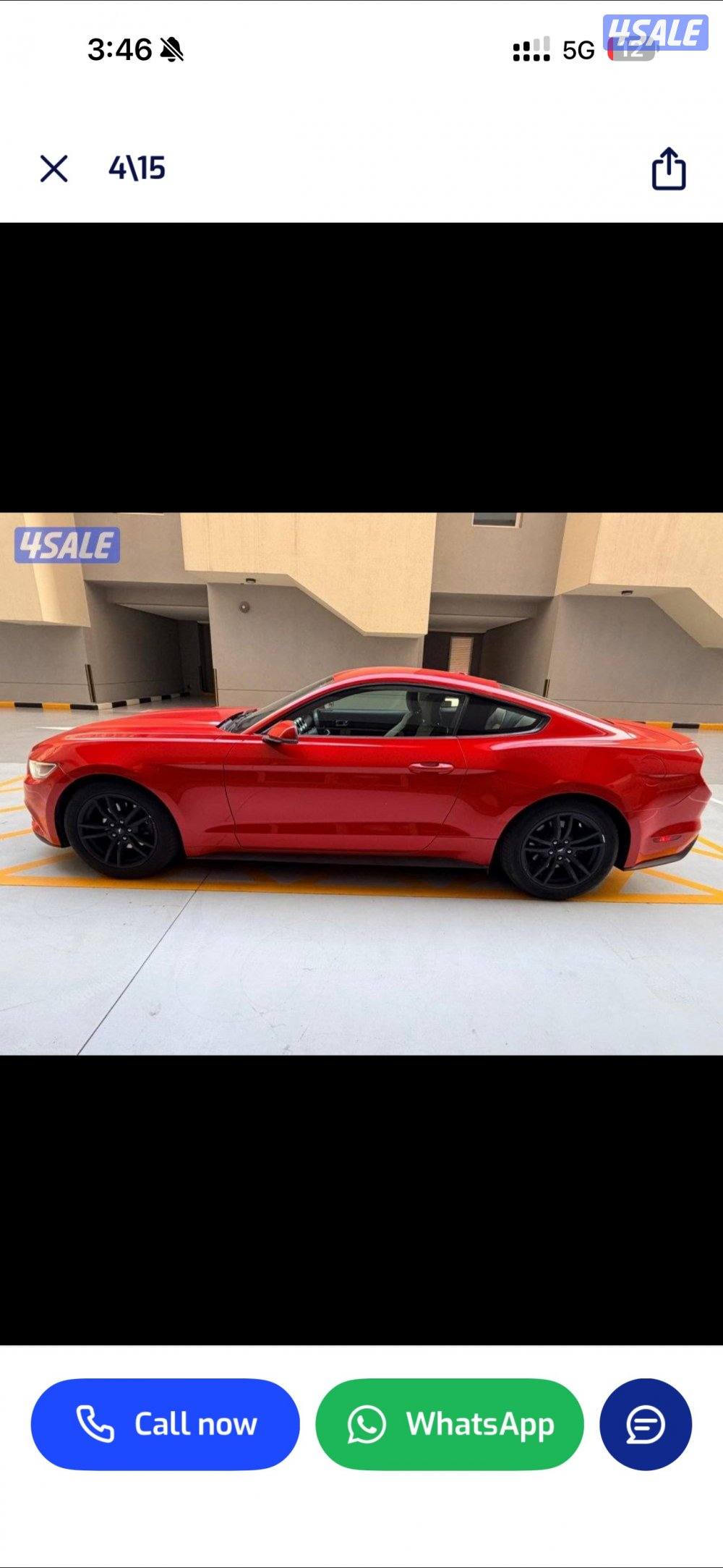 Ford mustang ecoboost 20154