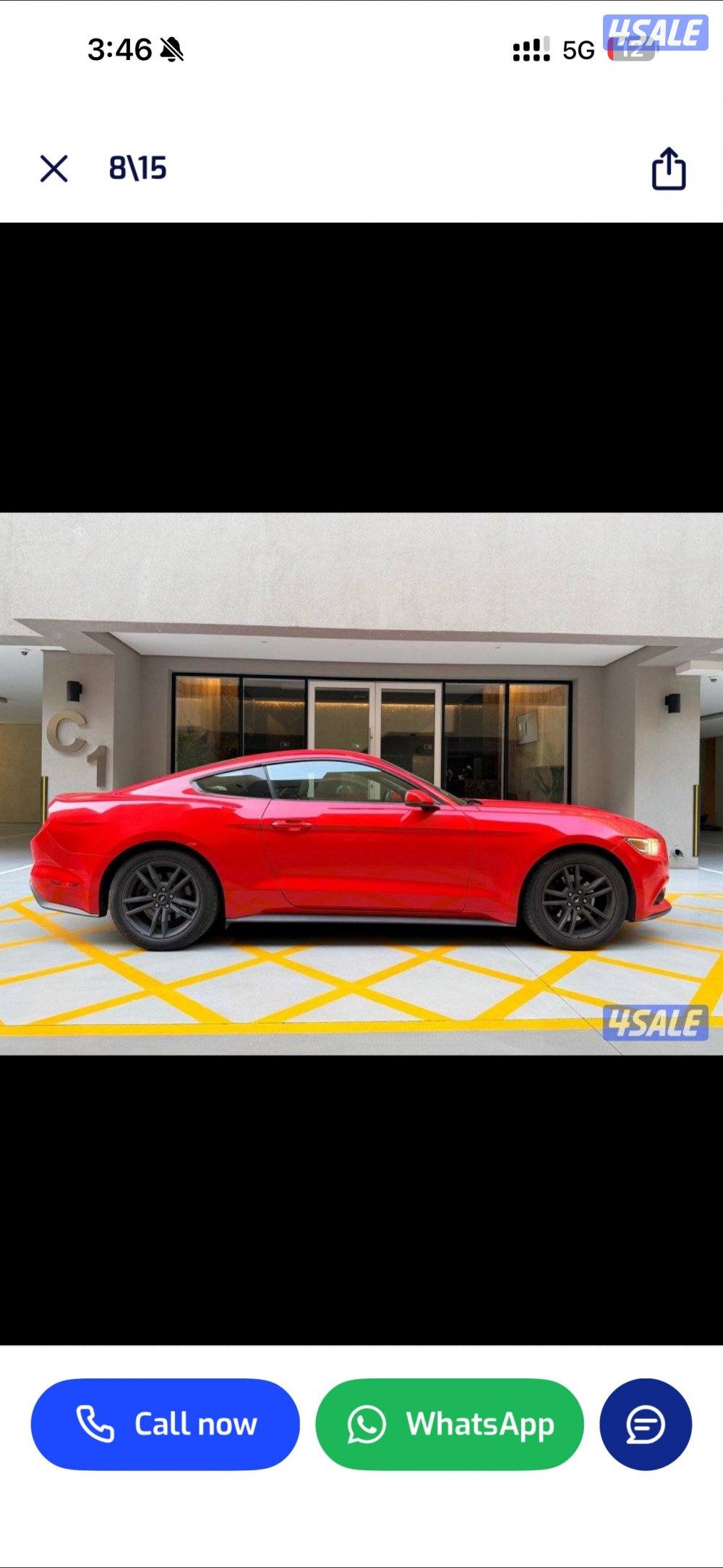 Ford mustang ecoboost 20157