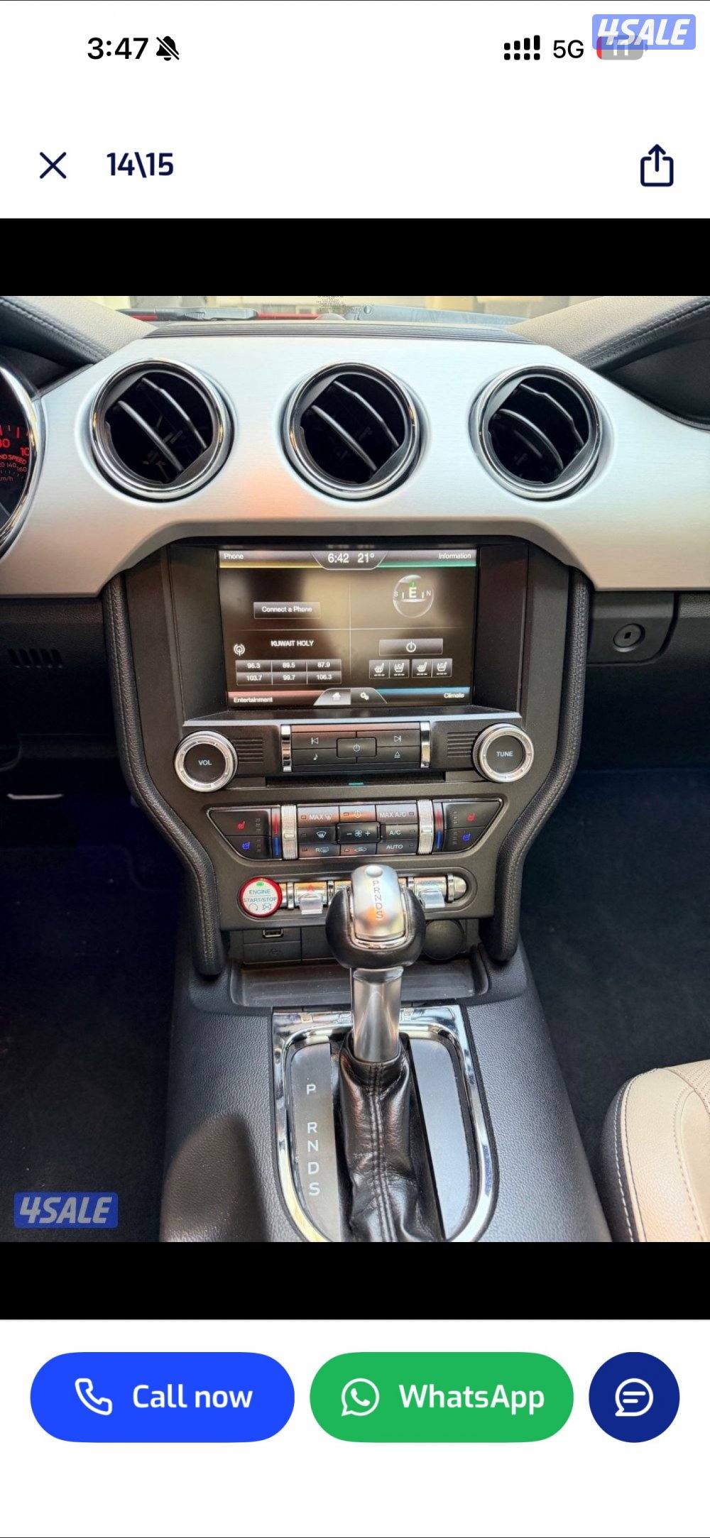 Ford mustang ecoboost 201512