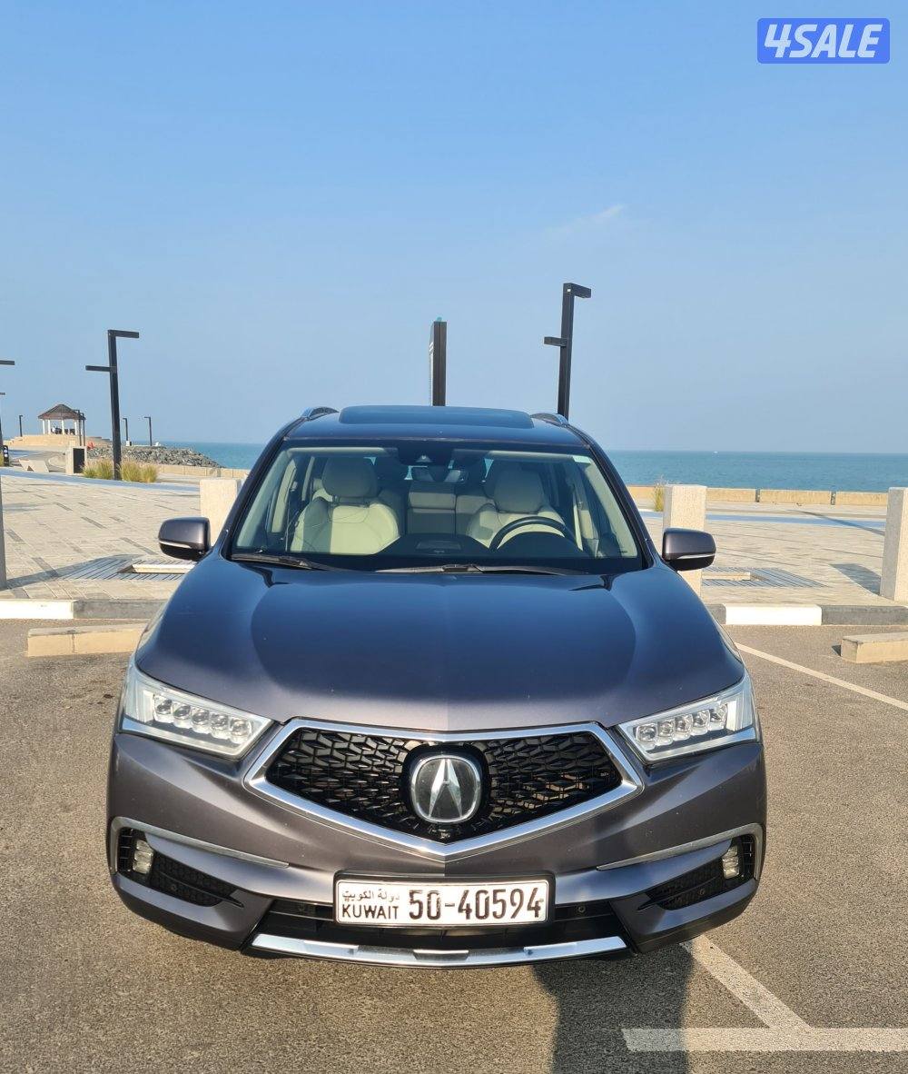 اكورا _ MDX موديل 2018 _ عداد 177 km( صبغ وكاله ماعدا قطعه واحده)0