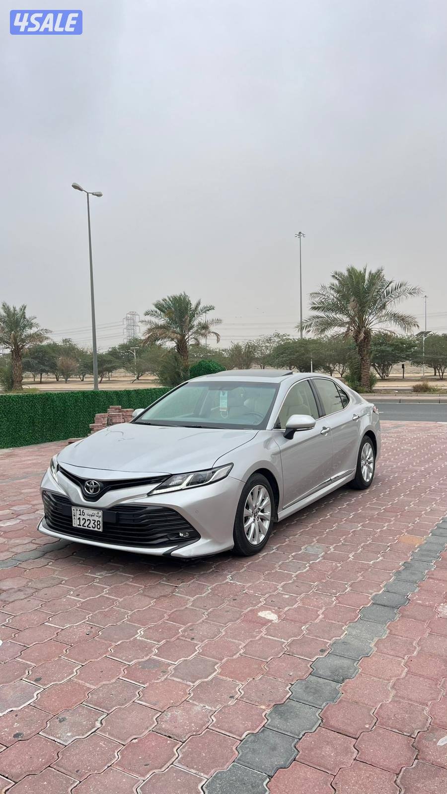 كامري2019 صبغ الوكاله عداد 100الف0