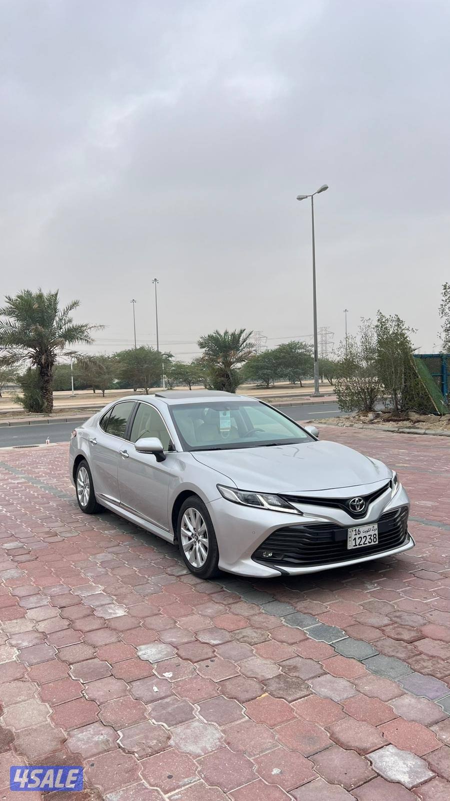 كامري2019 صبغ الوكاله عداد 100الف1