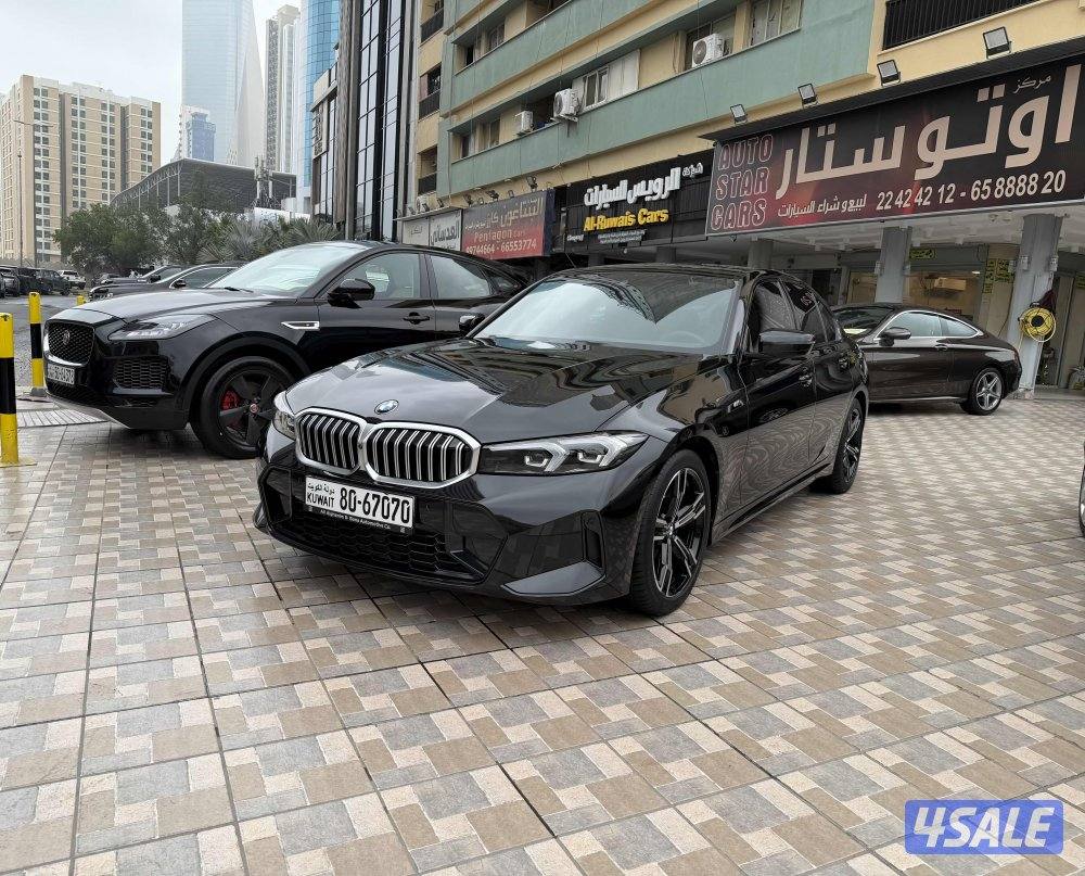 بي ام دبليو 318i موديل 2024 عداد 13 الف كفالة وسيرفيس كامل المواصفات0