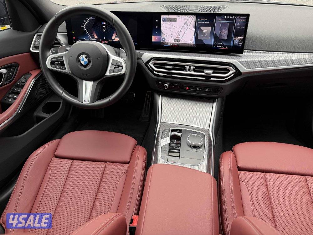 بي ام دبليو 318i موديل 2024 عداد 13 الف كفالة وسيرفيس كامل المواصفات1