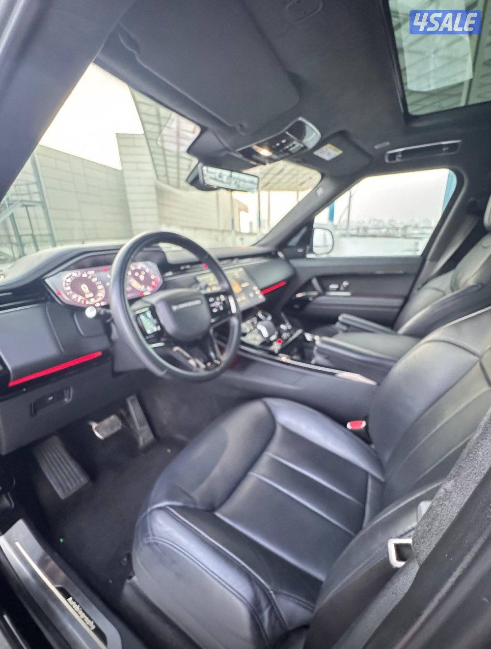 للبيع رنج روفر سبورت اوتوبيوغرافي v6 موديل 2023 الغانم صبغ الوكالة9