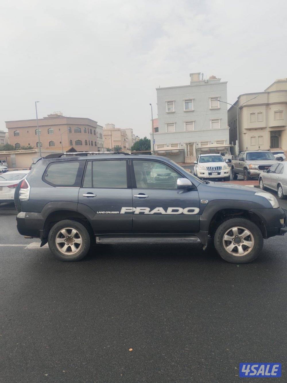 للبيع برادو ٢٠٠٥ شرط الفحص قير مكينه ساصي صبغ الوكاله0