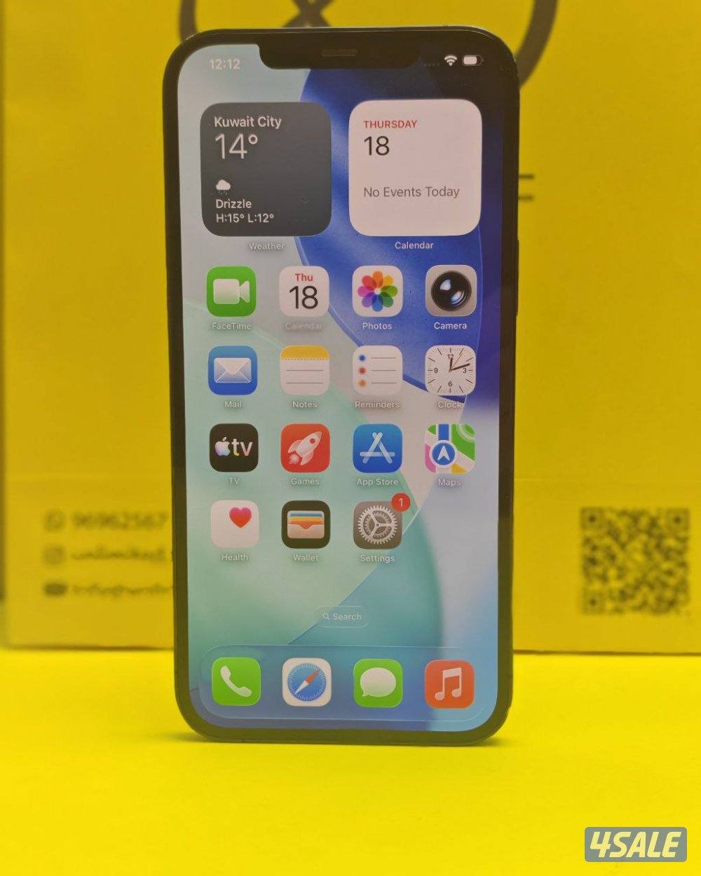 ايفون 12 برو ماكس – 128 جيجا – أزرق  iPhone 12 Pro Max 128GB Blue3