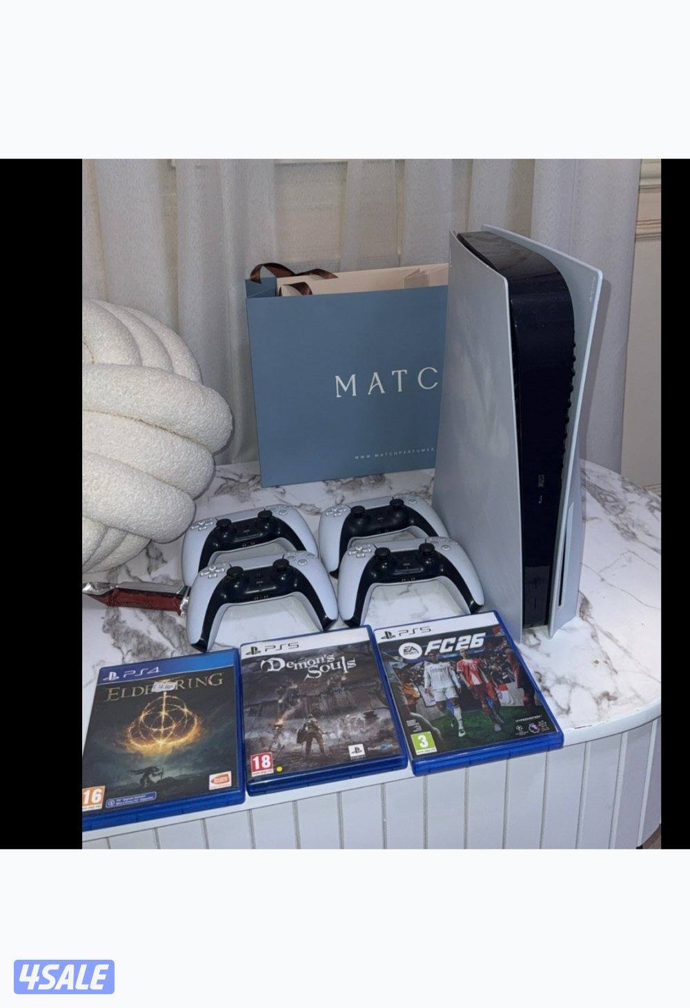 سوني 5 اربع يدات وفيفا26 وثلاث اشرطه مع وايراته كامله0