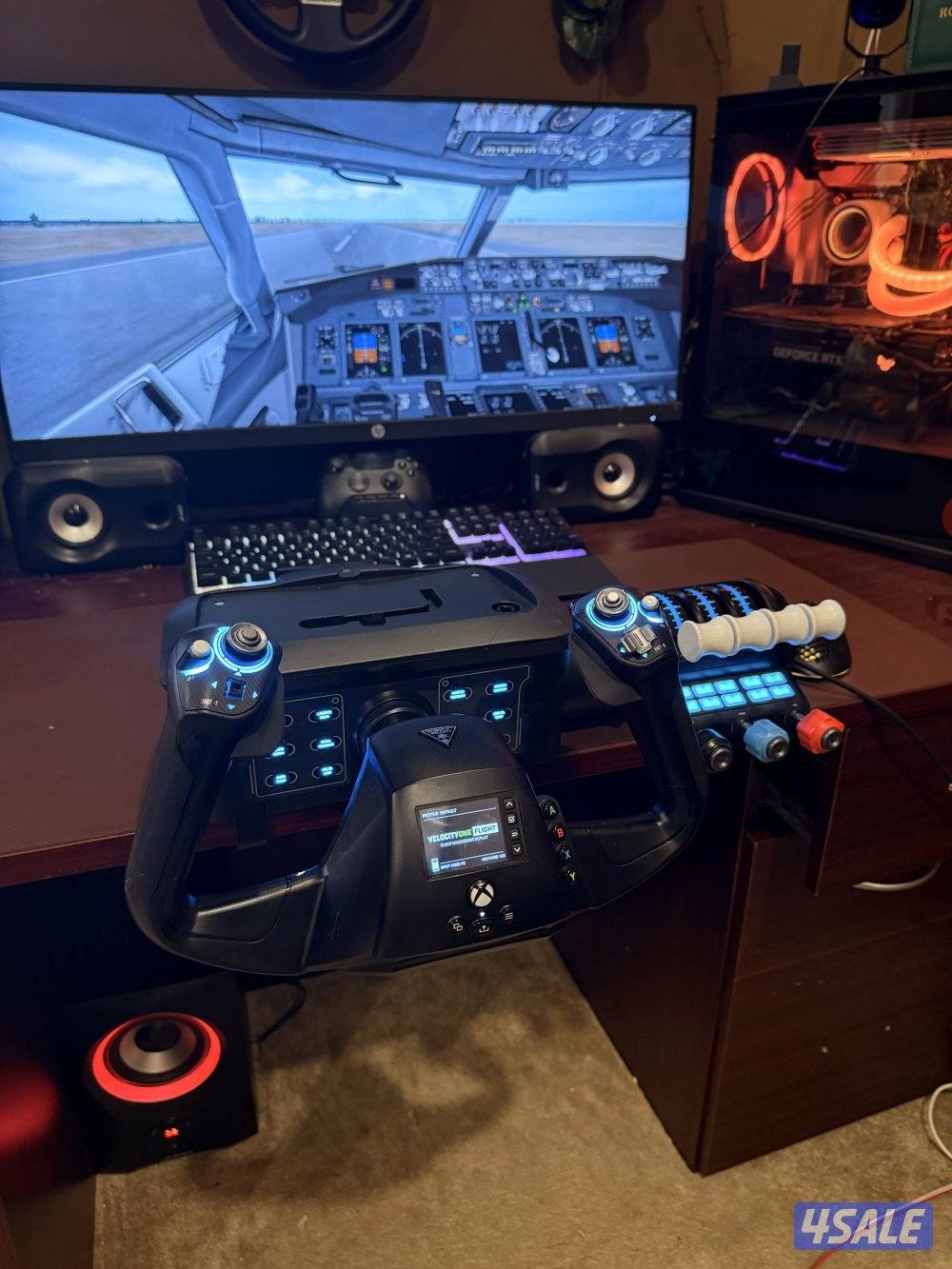 Turtle Beach Velocity One Flight Yoke (Excellent Condition)0