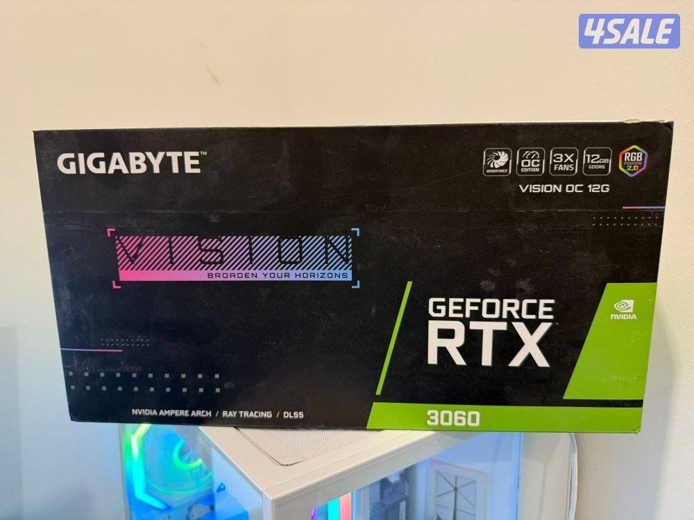 كرت شاشة RTX 3060 GIGABYTE 12GB1