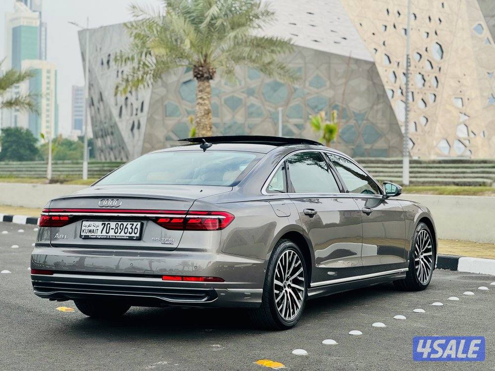 اودي اي ٨ لااارج موديل 2023 عداد 25 الغانم1