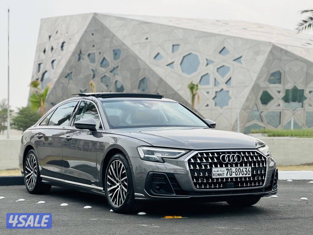 اودي اي ٨ لااارج موديل 2023 عداد 25 الغانم2