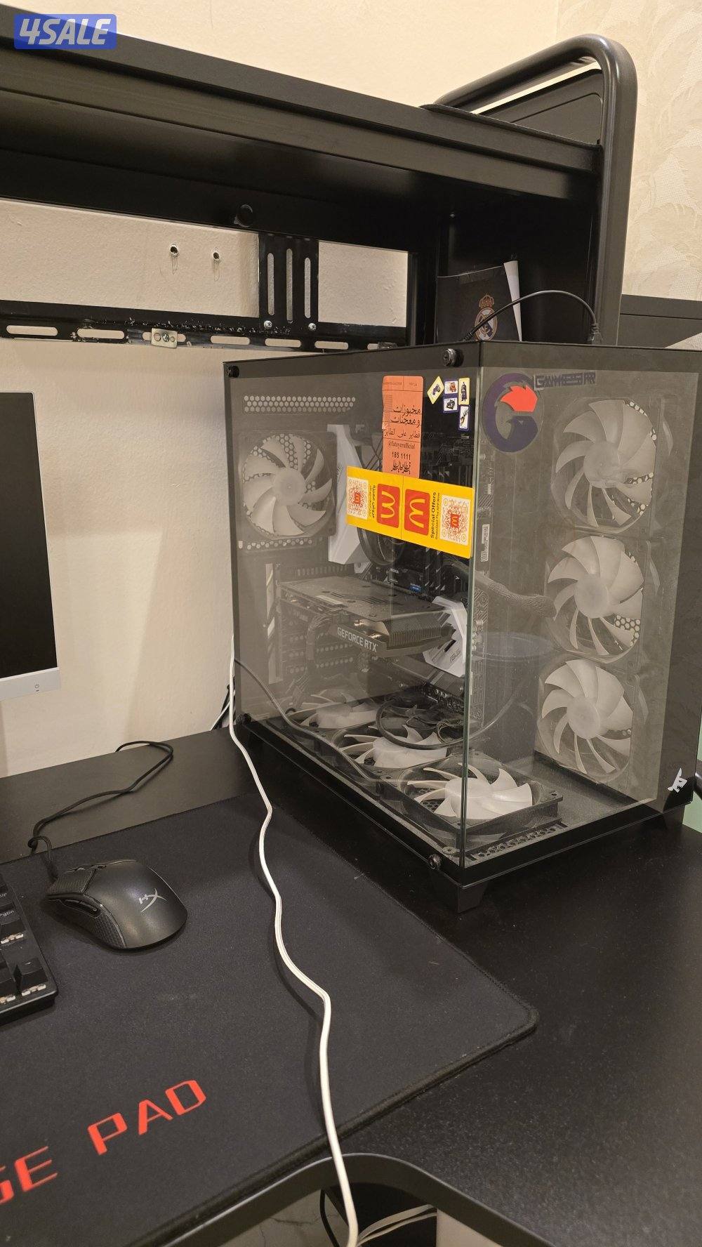 بيسي المعالج: rayzen 5500 الكرت 3060rtx الرام ٣٢ استعمال حشمه0