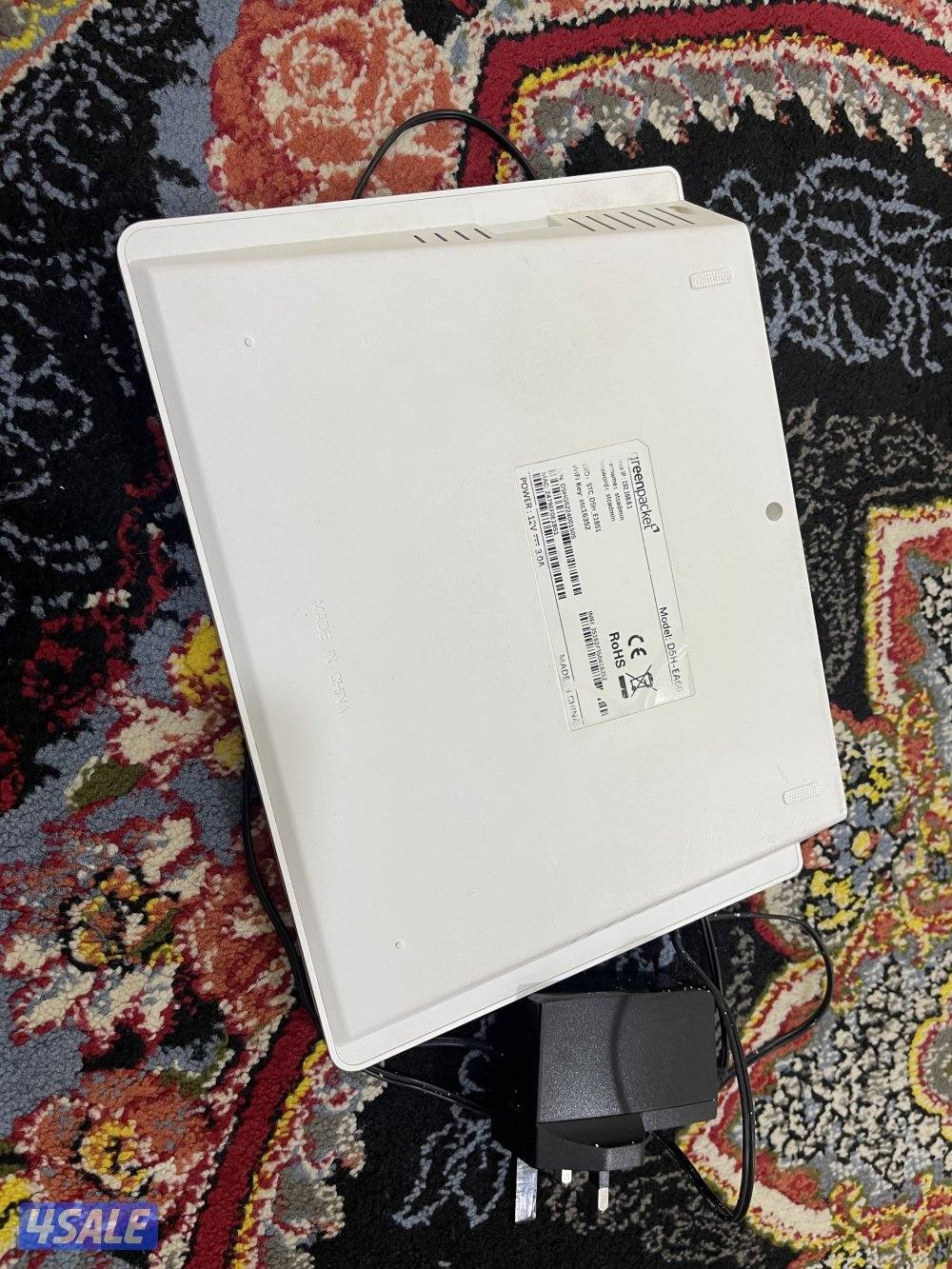 راوتر ثابت stc  فايف جي 5g نظيف وشغال 100/100 مع الشحن يركب فيه خط stc2