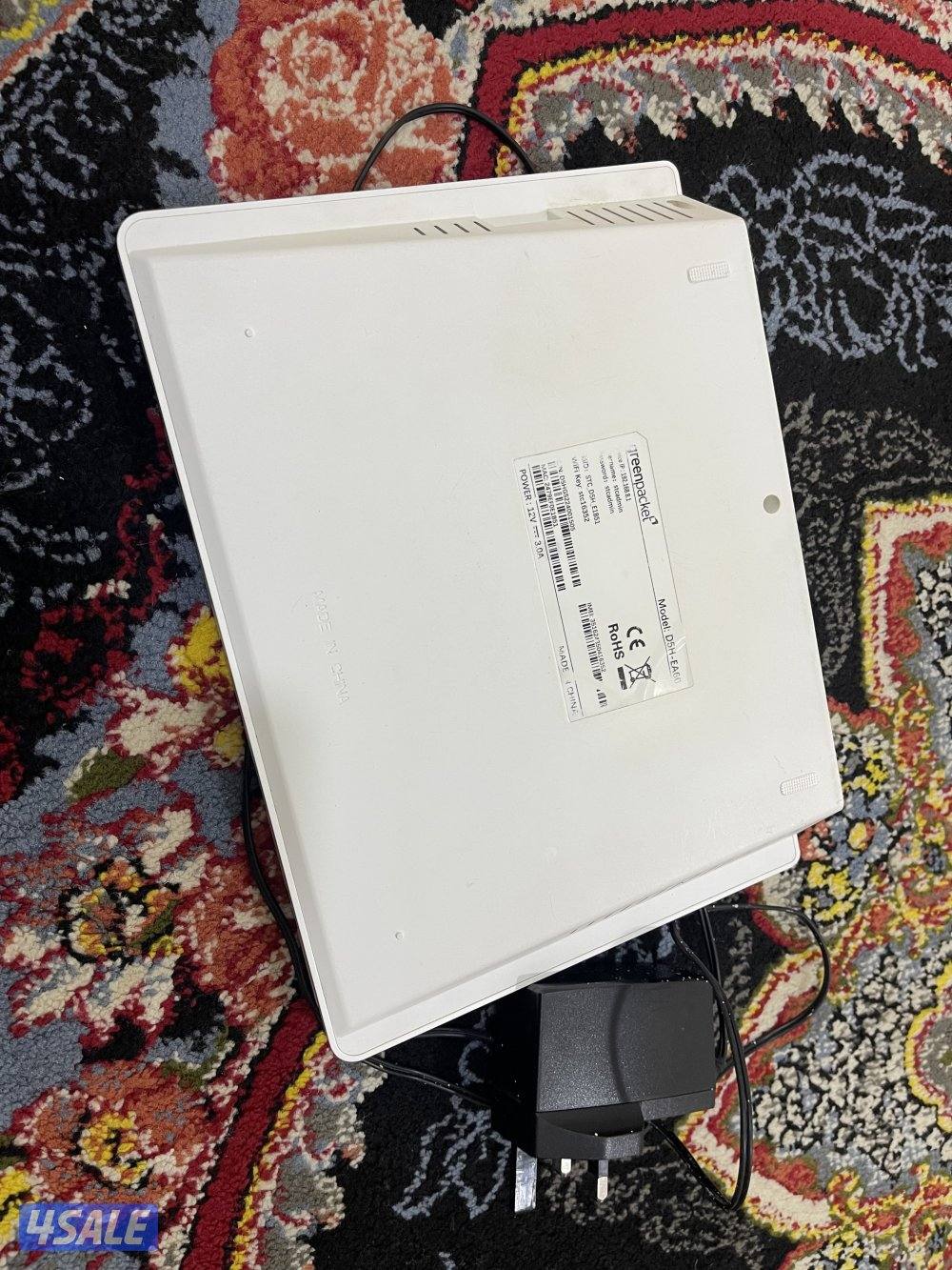 راوتر ثابت stc  فايف جي 5g نظيف وشغال 100/100 مع الشحن يركب فيه خط stc3