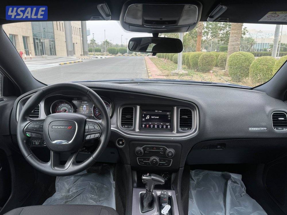 دوج شارجر V6 موديل 2019 صبغ الوكاله بحاله الوكاله8