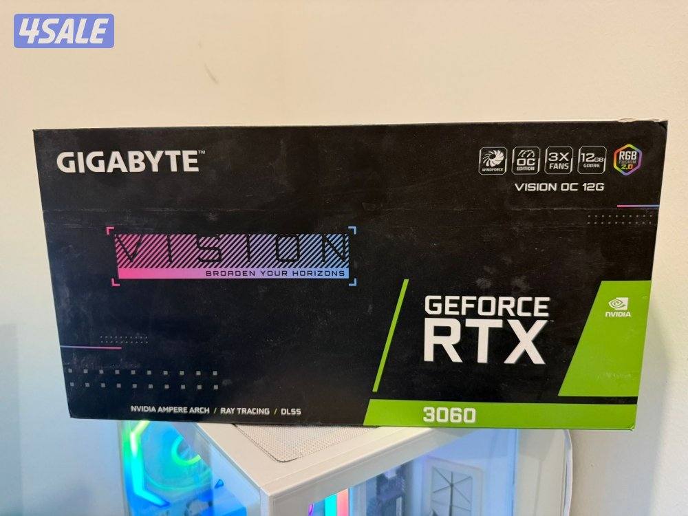 كرت شاشة RTX 3060 GIGABYTE 12GB1