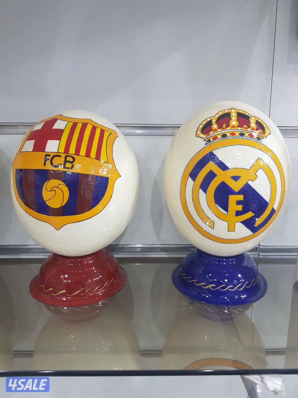 بيض نعام مرسوم عليه9