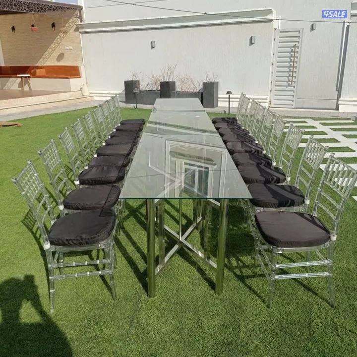 تاجير كراسي وطاولات وزينه وخيم وجميع مستلزمات الافراح10