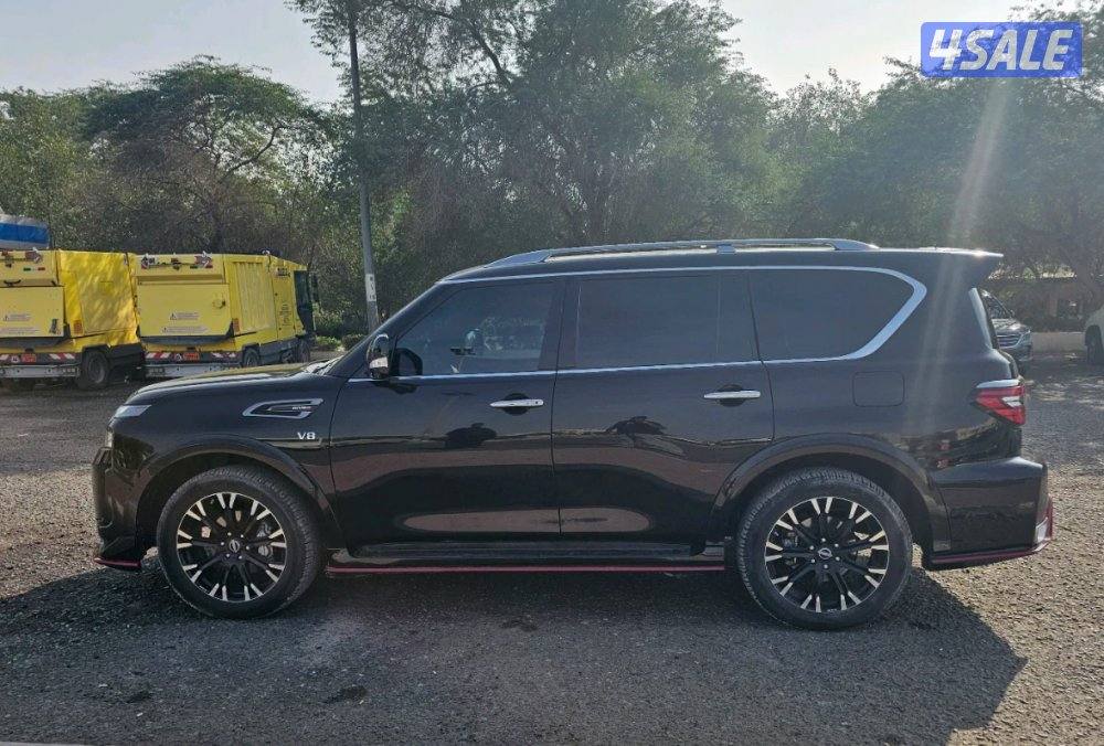 نيسان باترول Nismo ٢٠٢٢ عداد 50 الف اللون اسود وارد وكالة البابطين2