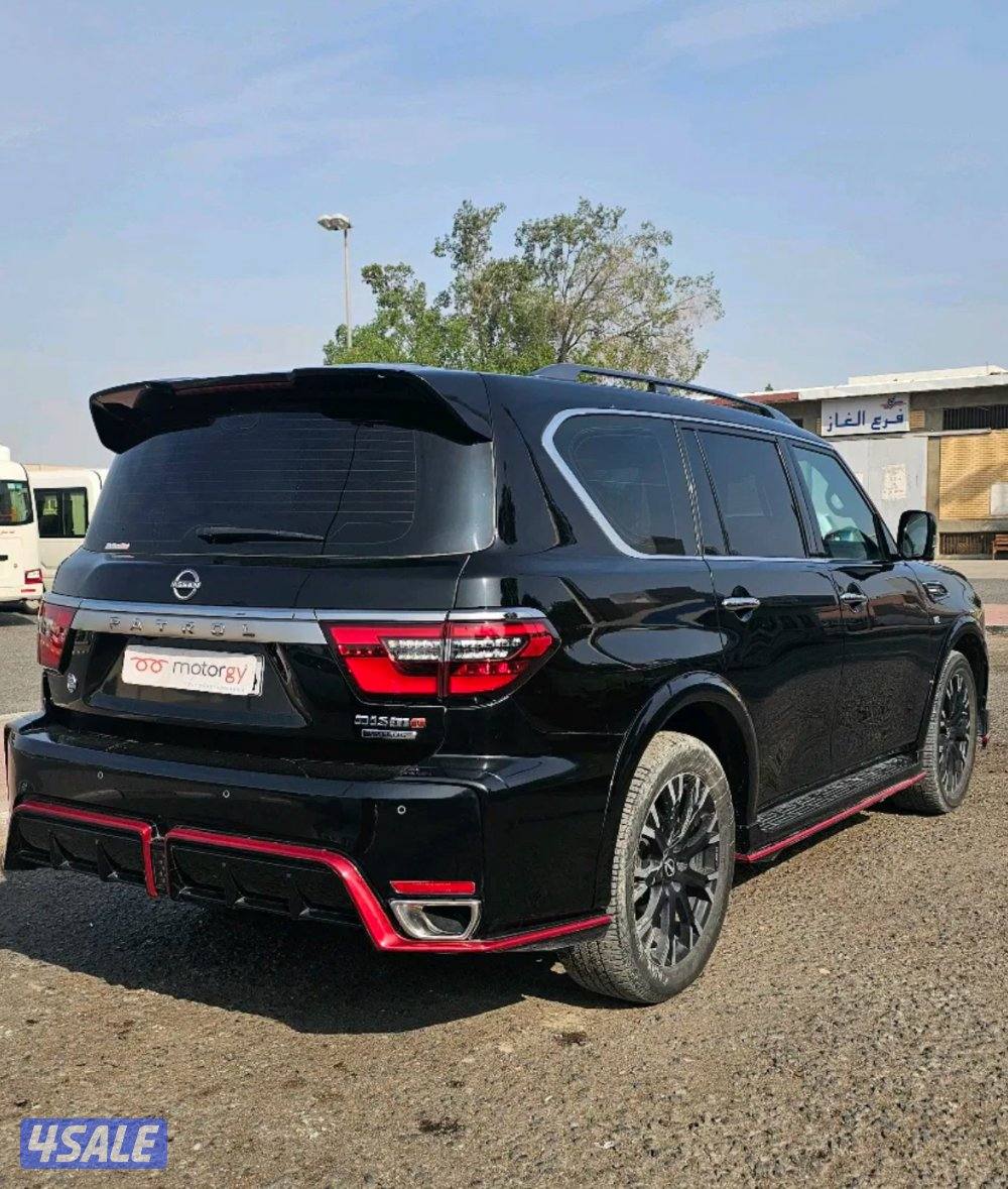 نيسان باترول Nismo ٢٠٢٢ عداد 50 الف اللون اسود وارد وكالة البابطين3