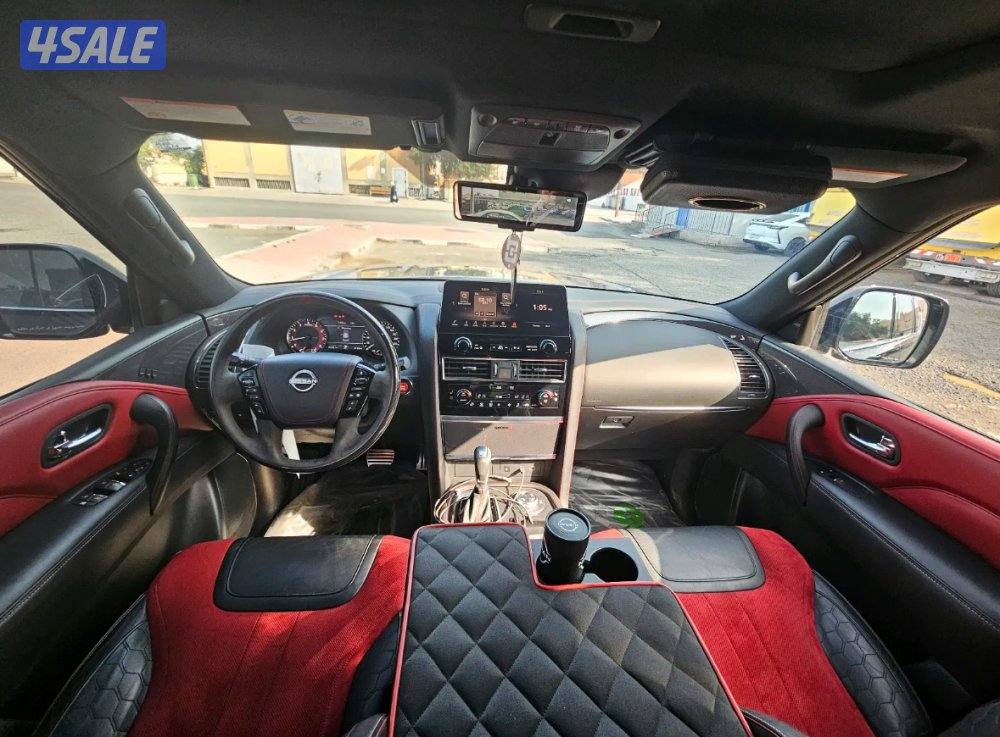 نيسان باترول Nismo ٢٠٢٢ عداد 50 الف اللون اسود وارد وكالة البابطين5