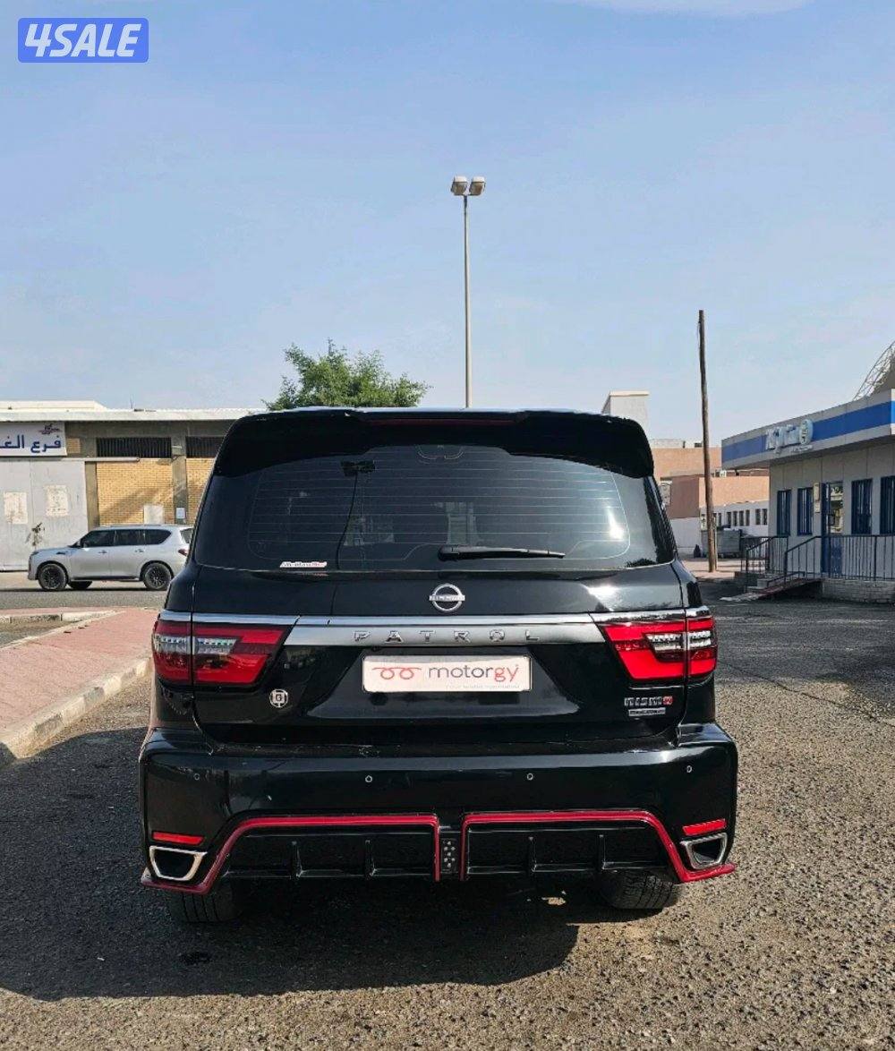 نيسان باترول Nismo ٢٠٢٢ عداد 50 الف اللون اسود وارد وكالة البابطين8