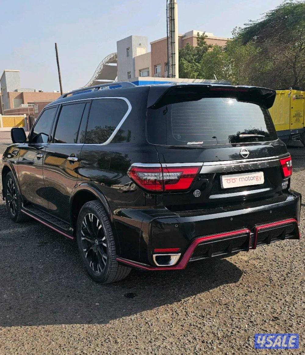نيسان باترول Nismo ٢٠٢٢ عداد 50 الف اللون اسود وارد وكالة البابطين13